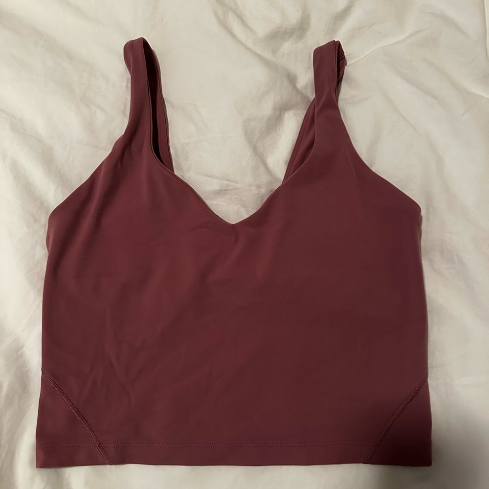 Lululemon Purple Align Tank Size 6